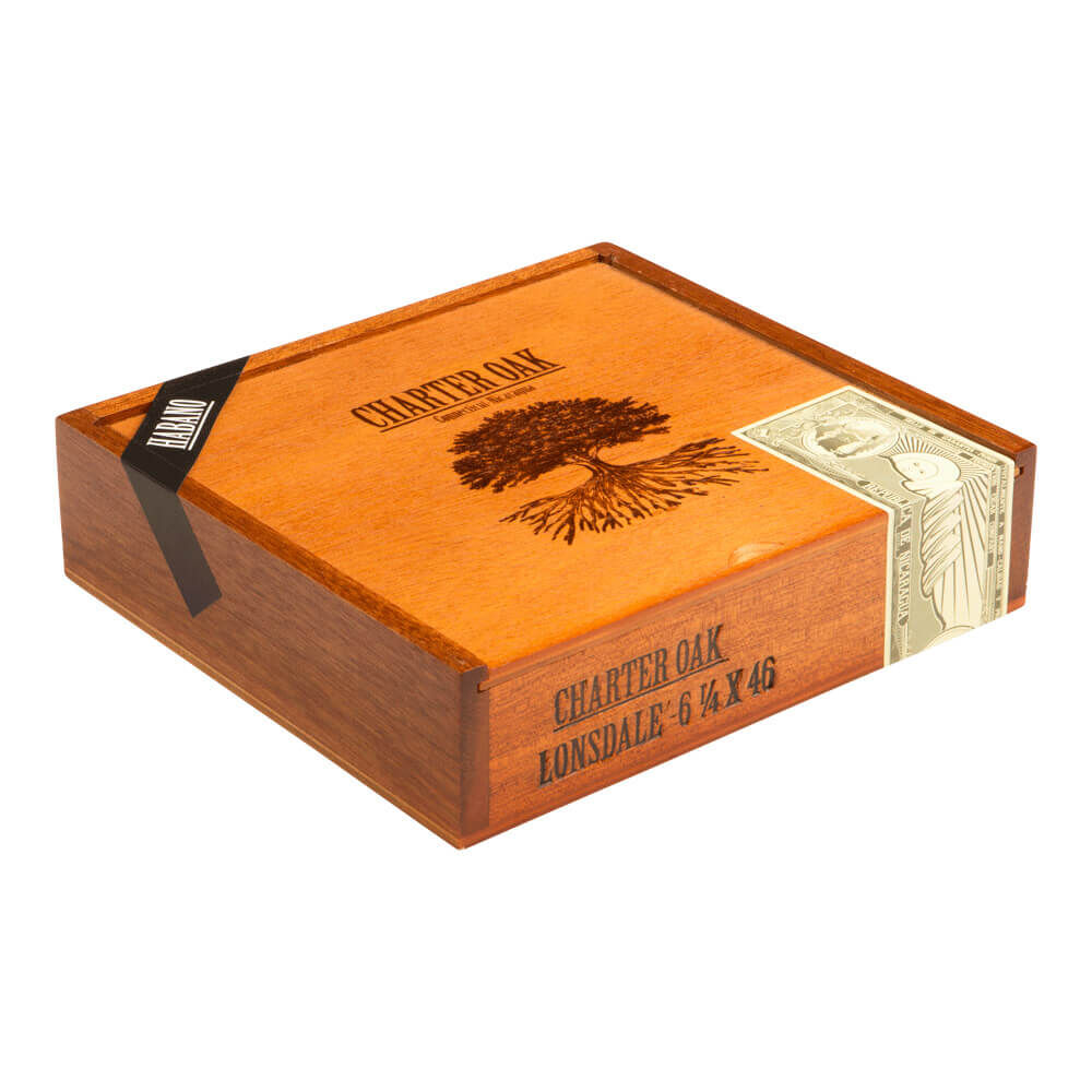 View product media FCCOHL Foundation Charter Oak Habano Lonsdale Cigars 3